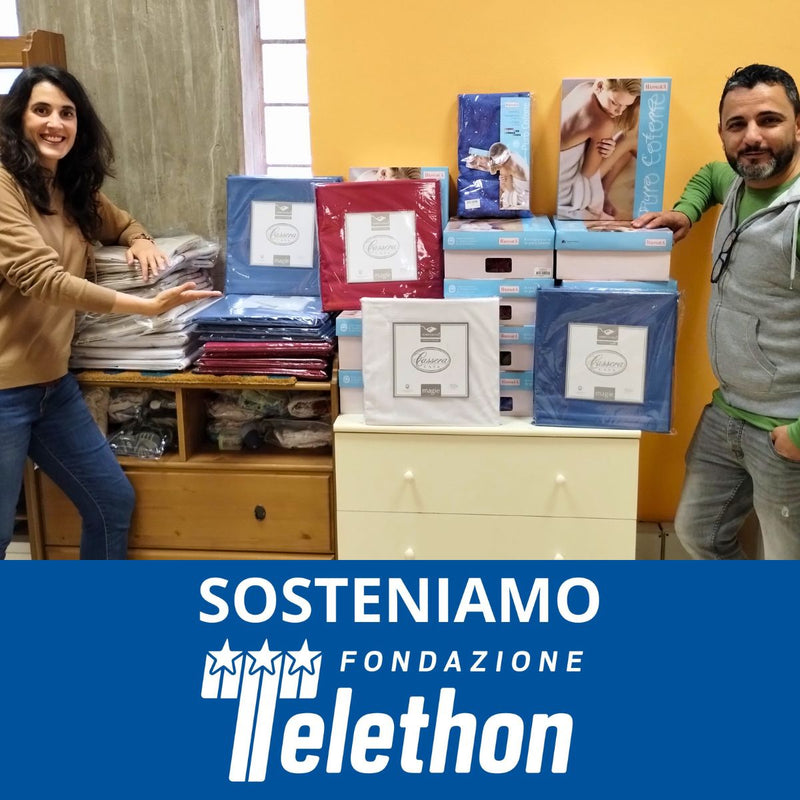 Cotonificio Zambaiti sostiene Telethon nel progetto Come a Casa