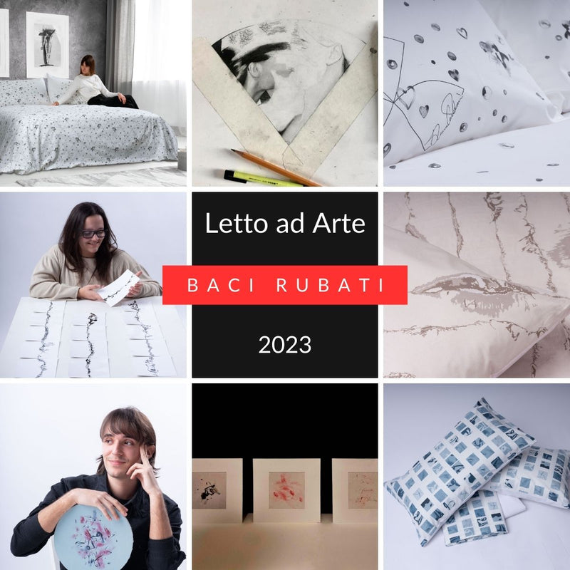Letto ad Arte 2023 Capitale della cultura Collezione dei giovani artisti delle Accademie di Belle Arti di Bergamo e Brescia