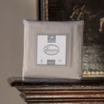 Pack lenzuolo con angoli tinta unita 100% percalle di cotone Cassera Casa  naturale avena