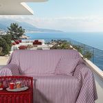 Telo Arredo con Cuscino Marine Jacquard