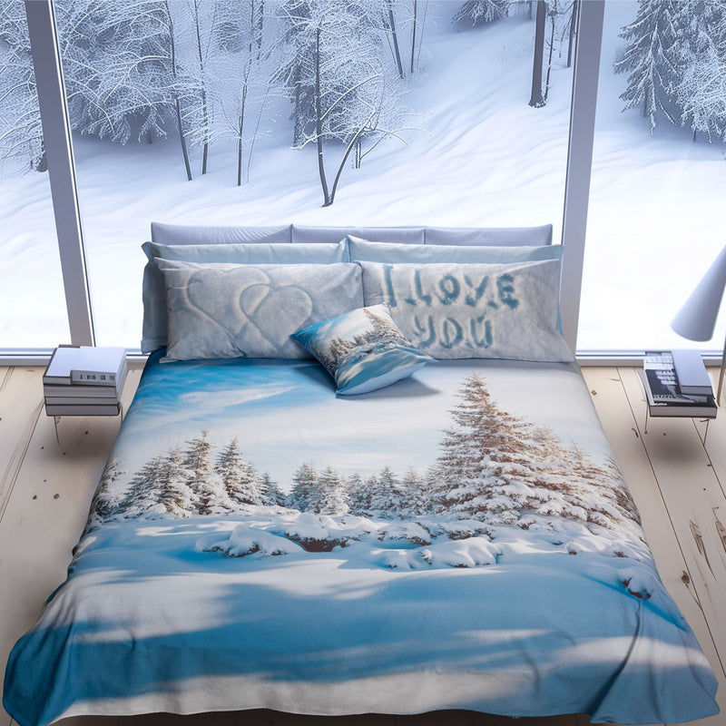 Set Copripiumino Matrimoniale Greenland Home Evangeline 3 Pezzi - Floreale Moderno 100% Cotone, Federe Incluse