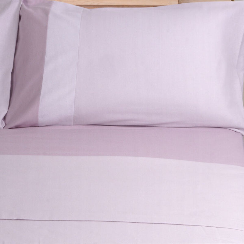 completo letto tinta unita calda flanella di cotone made in italy happidea autunno inverno