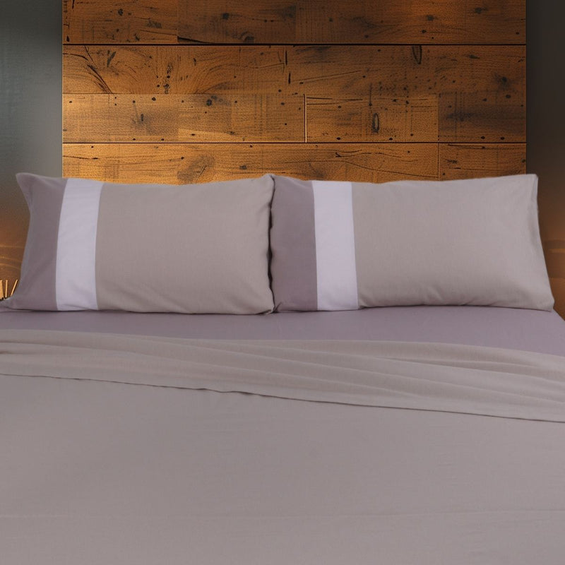 completo letto tinta unita calda flanella di cotone made in italy happidea autunno inverno