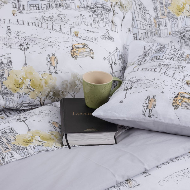 Completo Letto Embrace Happidea Flanella