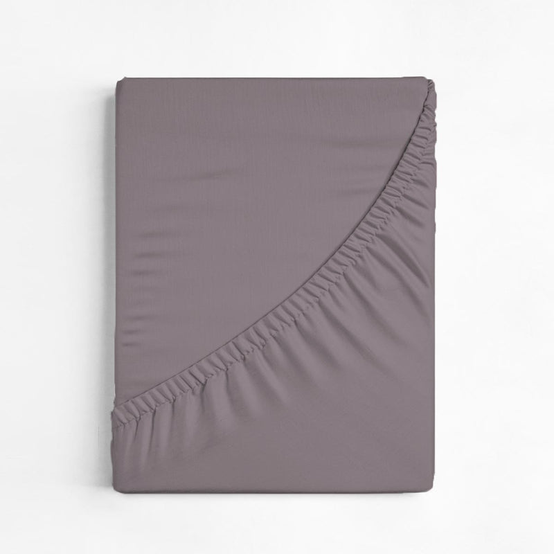 Fitted sheet - Flannel - Solid Color - Happidea