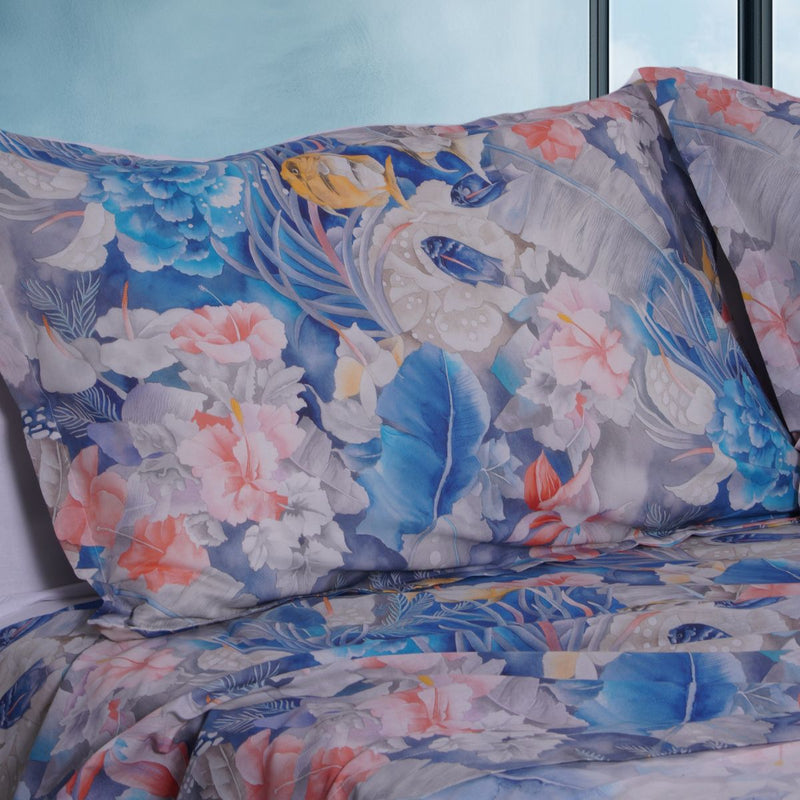 Parure Letto Reef Mussola - Cassera Casa