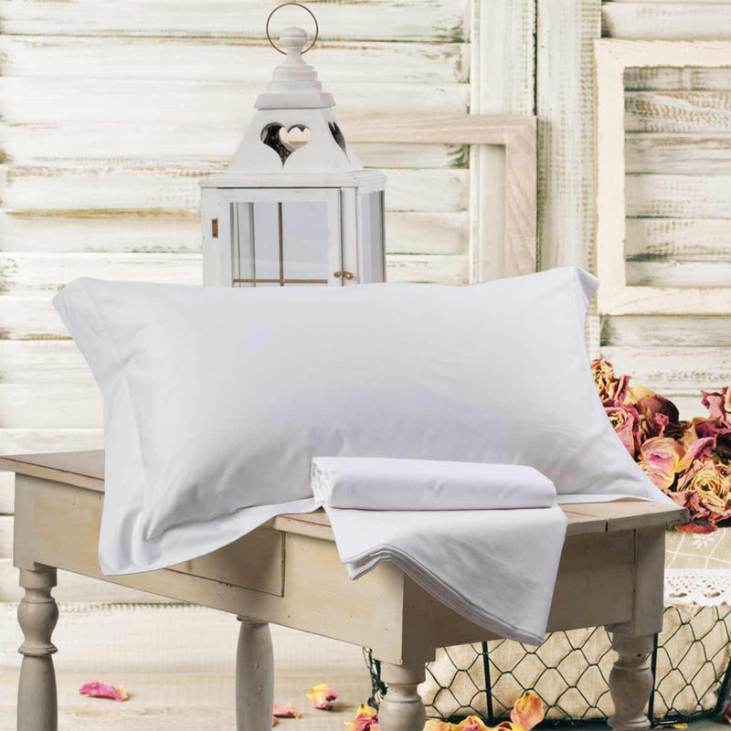Percale Bed Set 200Tc - Solid Color - Percale