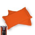 Set of 2 Pillowcases - Solid Color - Happidea