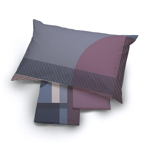 Completo letto copriletto singolo stampa digitale su raso Jonas Happidea