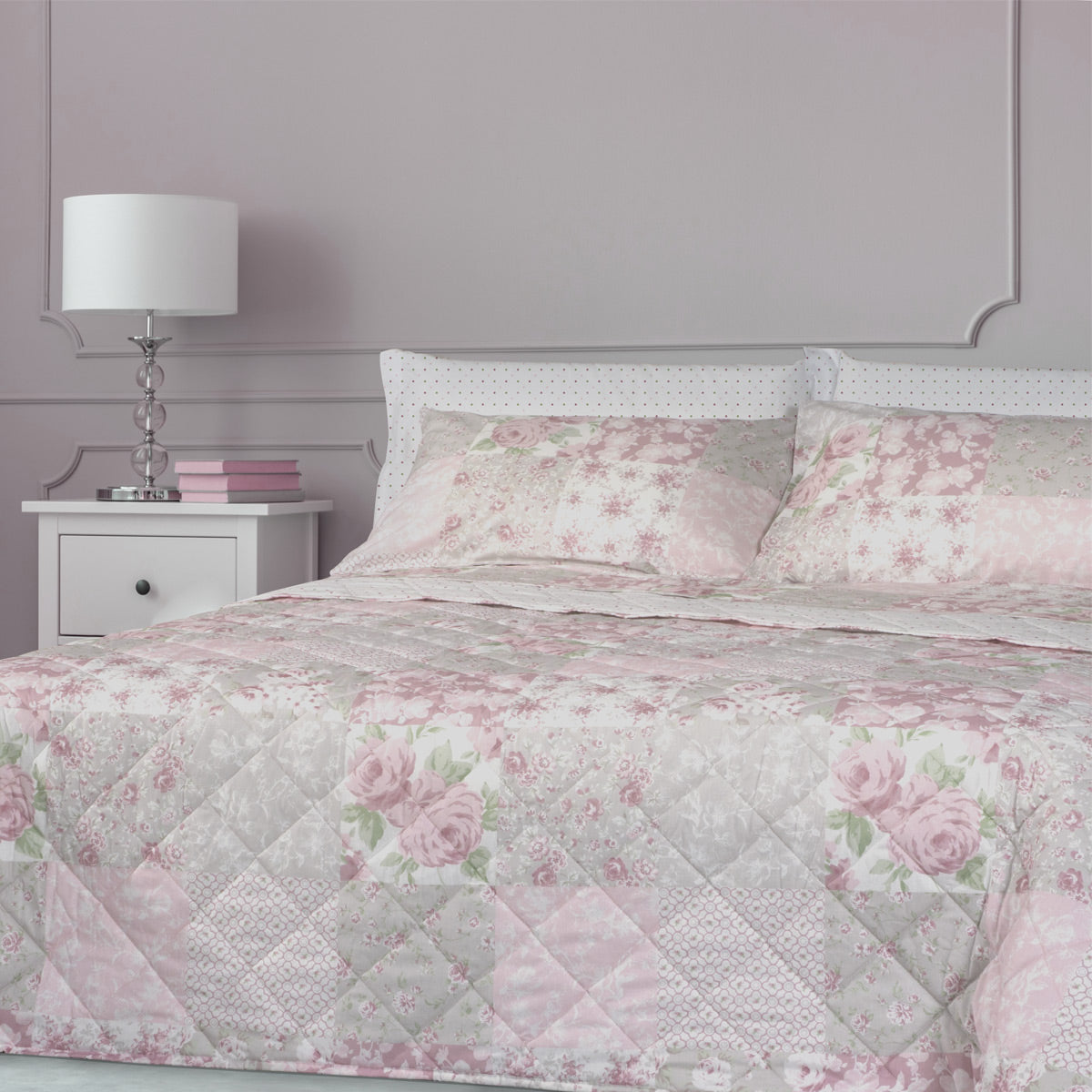 Copriletto trapuntato Amalfi Happidea โ Casahomewear