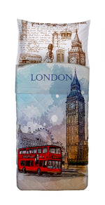 London Happidea Quilted Bedspread